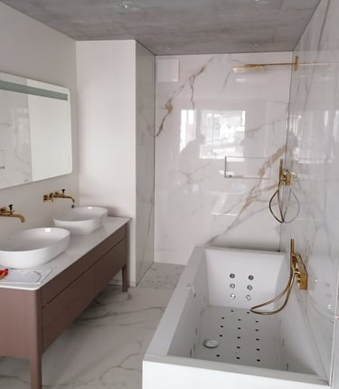 Transformez votre salle de bain grâce à un carreleur à Altkirch