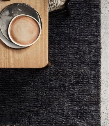 Hand-woven rug by Rasida Creation featuring traditional artisan craftsmanship