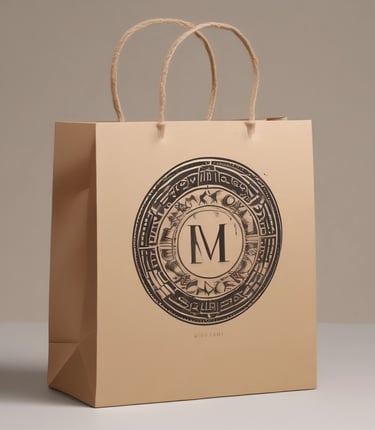 A variety of paper packaging products displayed.