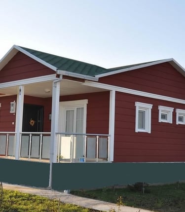 Prefabrik Yapı Çelik Kontrüksiyon Ev
