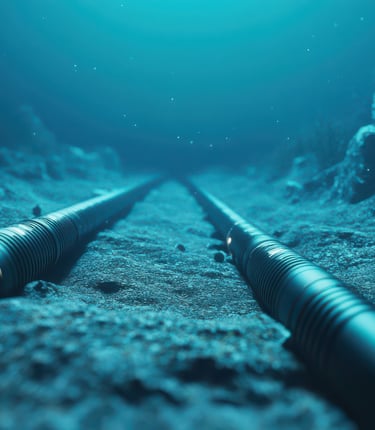 subsea fibre optic submarine sensor cables