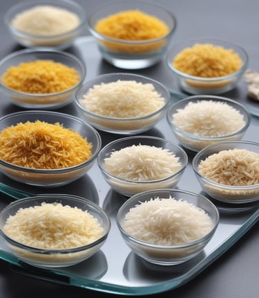 A variety of pink Himalayan salt types displayed in bowls.