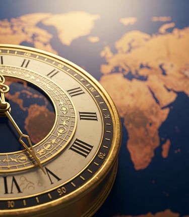 The image reflects a company known for timely delivery and global reach.