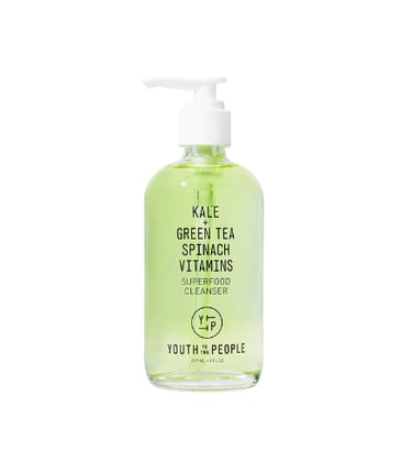 natural ingredients facial wash, kale with green tea face wash, eco-friendly face wash