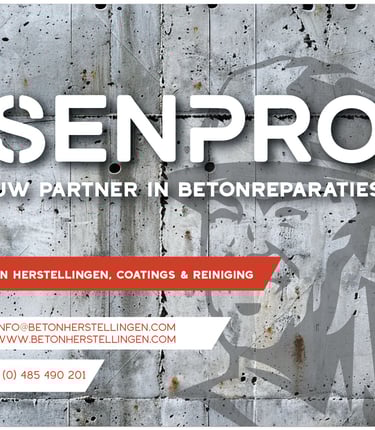 Betrouwbare Betonexpert in België en Nederland | Senpro BV