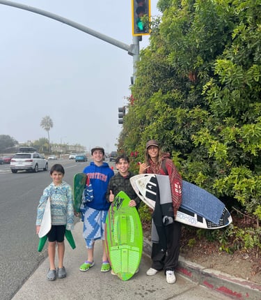 skimboarding lessons laguna beach