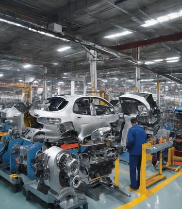machinery and auto parts