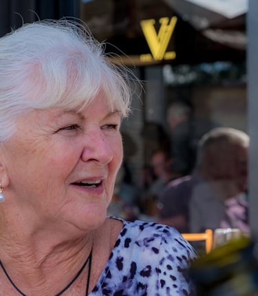 woman at restaurant