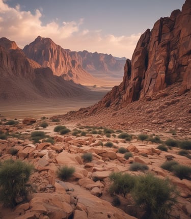 A panoramic view of the rugged Tuwaiq mountains symbolizing strength and reliability.