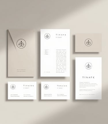 Minimalist workspace featuring a sleek laptop, a notebook, and a delicate Japanese-inspired ceramic cup on a clean beige desk.