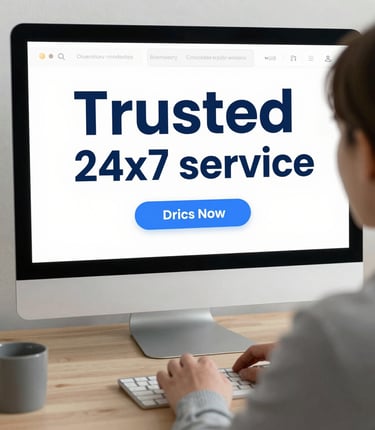 A friendly technician repairing a washing machine inside a cozy Hyderabad home.