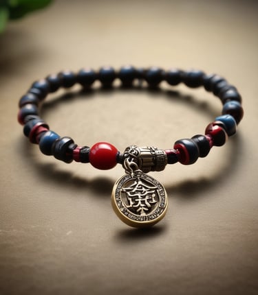 A serene workspace with handcrafted incense sticks and traditional Vietnamese decor.