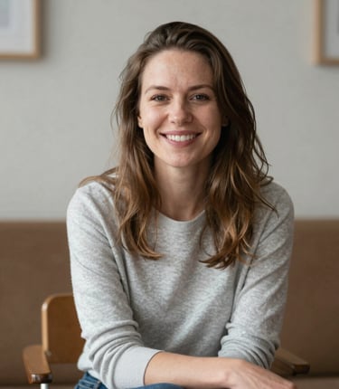 A friendly handyman discussing a project with a happy customer in a cozy home setting.