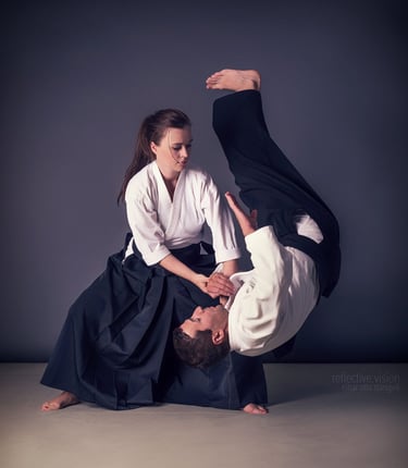 Traditional Aikido training at Aikido Shinkai Malta