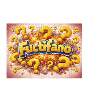 Fuctifano Yellow Question Marks Jigsaw Puzzle