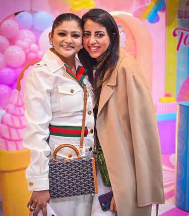 Family Gathering in Kids Birthday Celebration Gurgaon at Wupi Trampoline Park