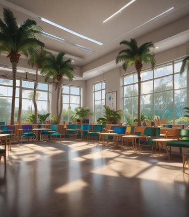 A confident white male professional in his 30s, engaged with futuristic digital interfaces in a sleek virtual environment.