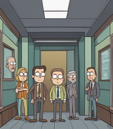 A cozy workspace with a laptop, coffee cup, and notes reflecting a passionate blogger's environment.