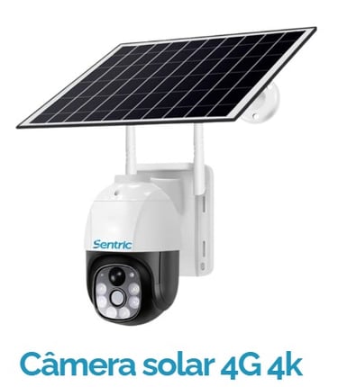 Câmera solar 4G