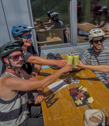 Tour Gourmand en VTT ou E-Bike pour adultes à Verbier en Suisse 