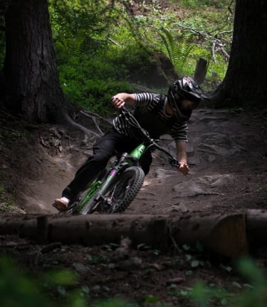 Cours de VTT pour adolescents à Verbier en Suisse 