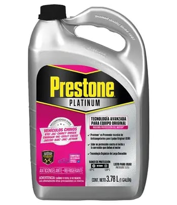 Prestone® PLATINUM Chinese Vehicles (Pink) Antifreeze+Coolant