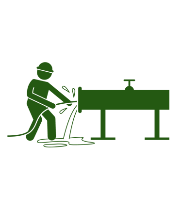 desobstrução de tubulação