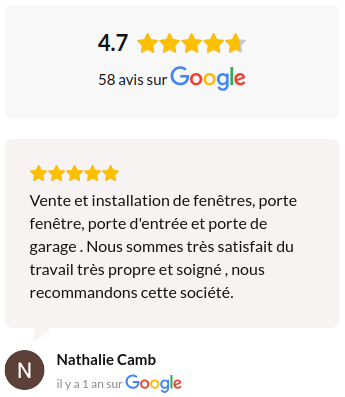Nos avis Google