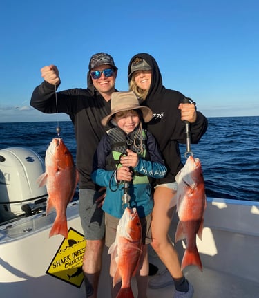 Family-friendly fishing charters