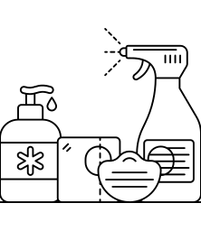Product Registration UAE Service Icon for detergents and disinfectants