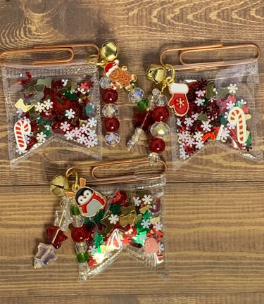 Christmas Sequin Paper Clips