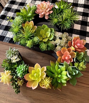 Succulent letter
