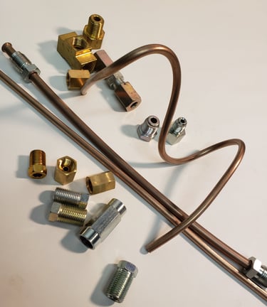 custom length brake lines fittings and brake hoses made to order while you wait or same day by the brake experts 260-426-3331