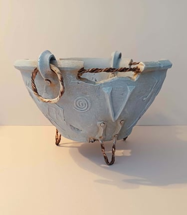 A clickable link leading to a page with further information about the sculpture 'Votum'