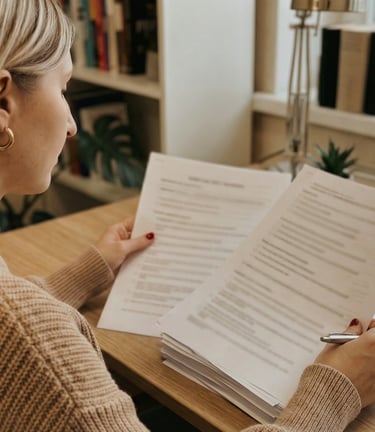Psychologin Julia Eichler bei der Arbeit