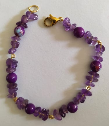 Bijoux Les Couleurs de Lo Améthyste