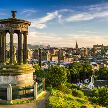 edinburgh city view