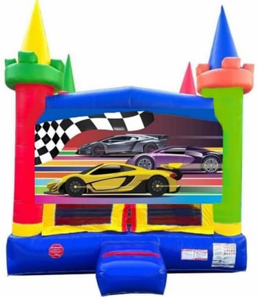 MEDUIM FIRE RACE CARS THEMEWALK