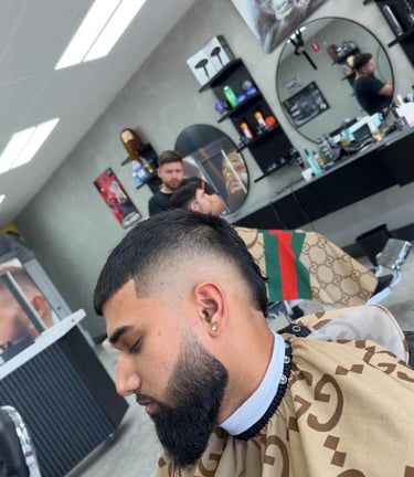 Men’s Zero Fade - Silver barbers Braybrook