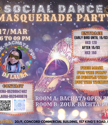 2 in dance masquerade party