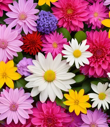 Floral scented candles and fragrance oil