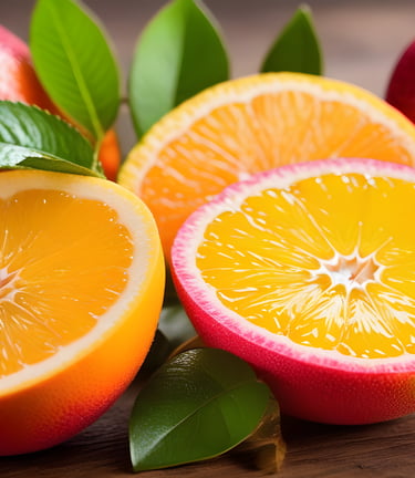 Citrus Fragrance Oil and Candles