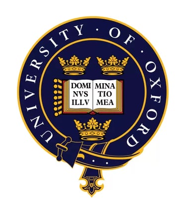 a logo for the university of oxford