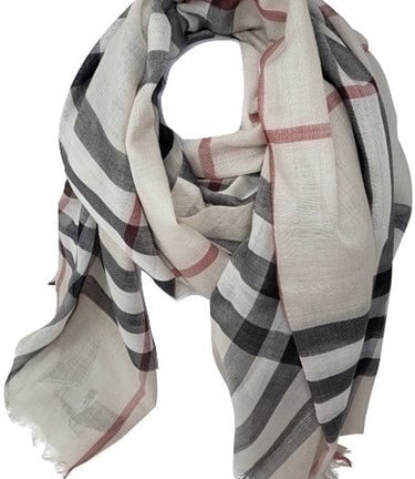 burberry silck scarf