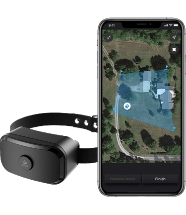 gps dog fence system with customized zone