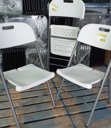 Silla Plastica Plegable Fiestas del sol