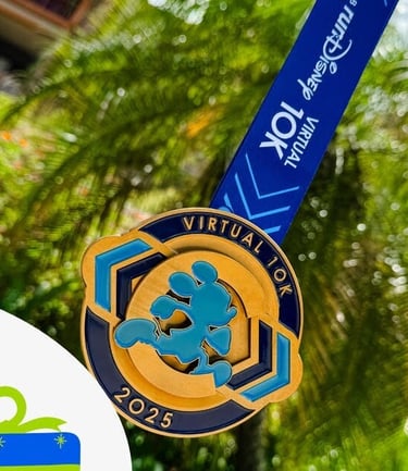 2025 Club runDisney Virtual 10K Medal