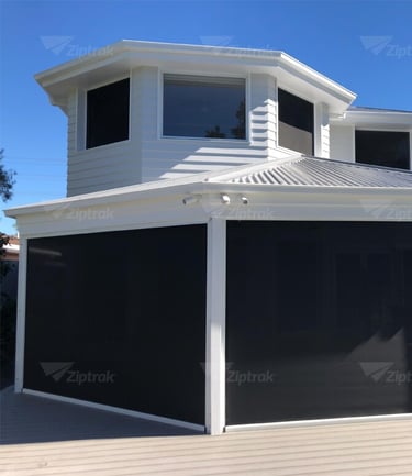 ZipTrak Outdoor Blinds - CCS Blinds & Shutters