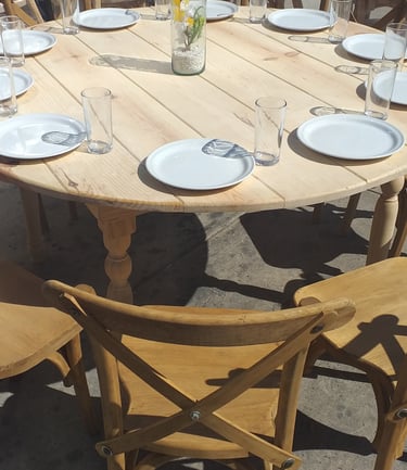 Mesa Cuadrada para Restaurantede Madera Fiestas del Sol Mobiliario www.sillasymesasfiestasdelsol.com