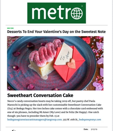 a dessert with a heart shaped cake on a plate